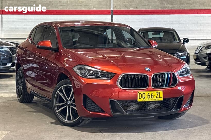 Orange 2022 BMW X2 Wagon Sdrive18I