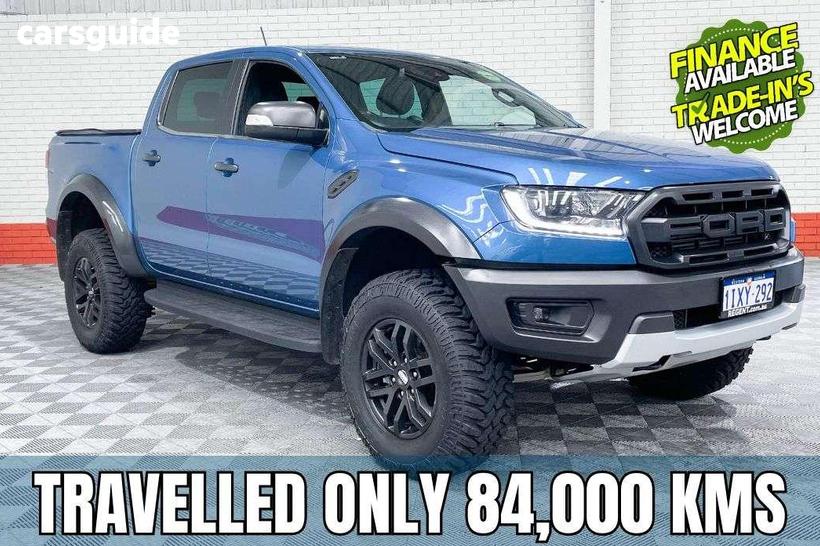 Grey 2021 Ford Ranger Double Cab Pick Up Raptor 2.0 (4X4)