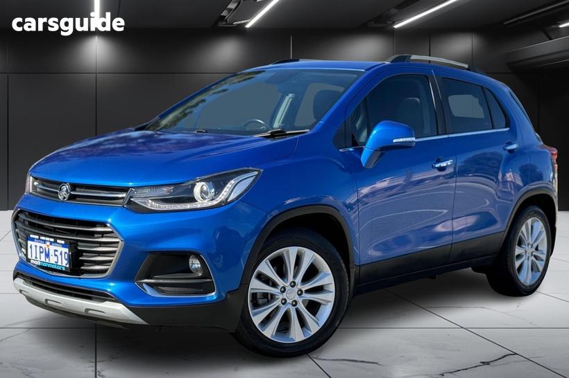 Blue 2017 Holden Trax Wagon Ltz