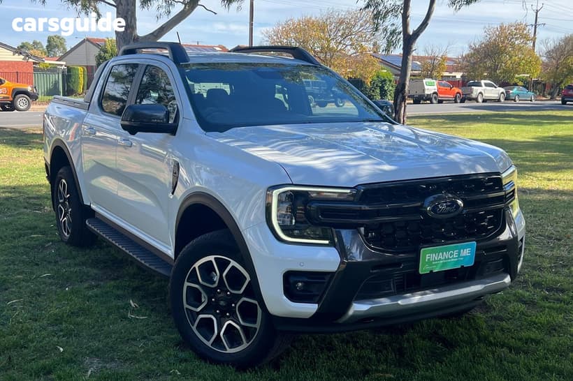 White 2025 Ford Ranger Double Cab Pick Up Wildtrak 3.0 (4X4)