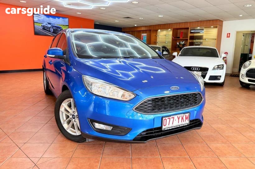 Blue 2018 Ford Focus Hatchback Trend (5 Yr)