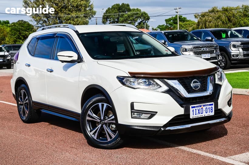 White 2021 Nissan X-Trail Wagon St-L (2Wd)