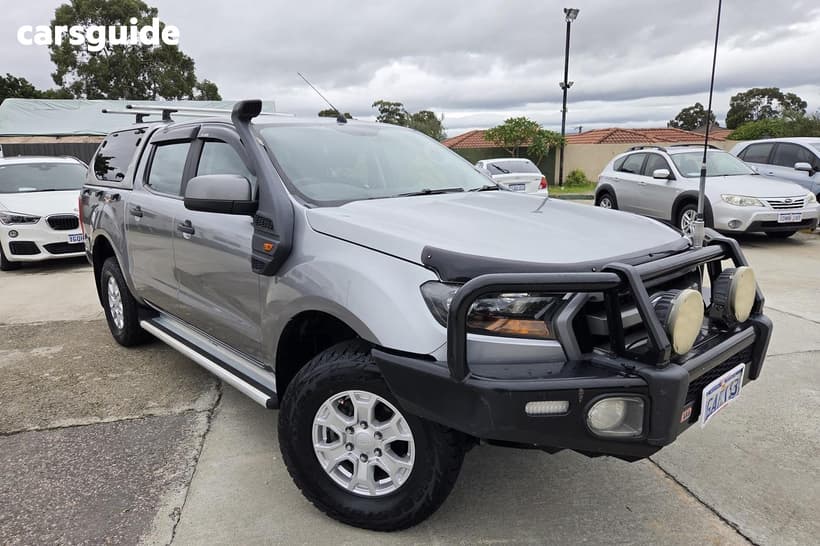 Grey 2015 Ford Ranger Dual Cab Utility Xls 3.2 (4X4)