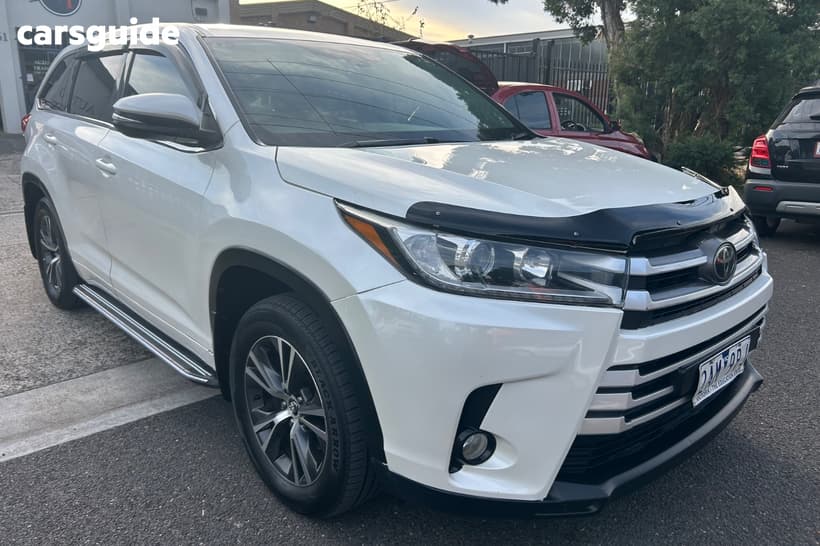 White 2018 Toyota Kluger Wagon Gx (4X4)