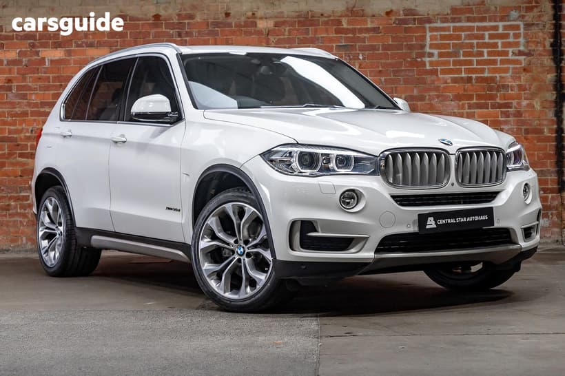 White 2017 BMW X5 Wagon Xdrive 30D