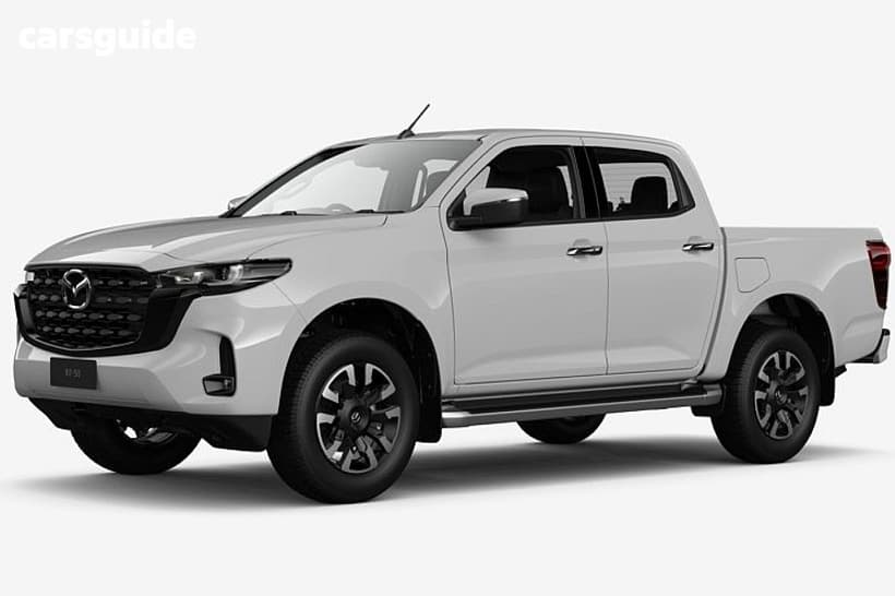 Black 2026 Mazda BT-50 Dual Cab Pick-up Xt (4X4)