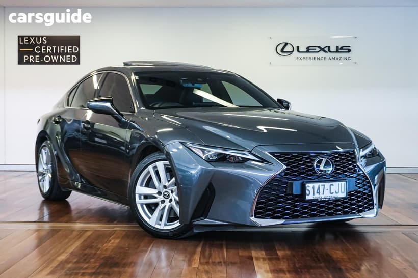 Grey 2021 Lexus IS300 Sedan Luxury
