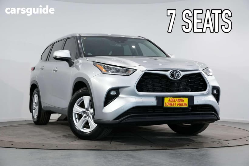 Silver 2022 Toyota Kluger Wagon Gx Awd