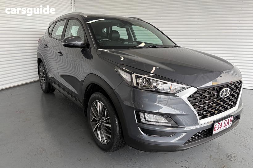 Grey 2020 Hyundai Tucson Wagon Active X (2Wd) Black Int