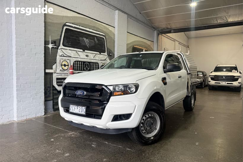 White 2016 Ford Ranger Super Cab Chassis Xl 2.2 Hi-Rider (4X2)