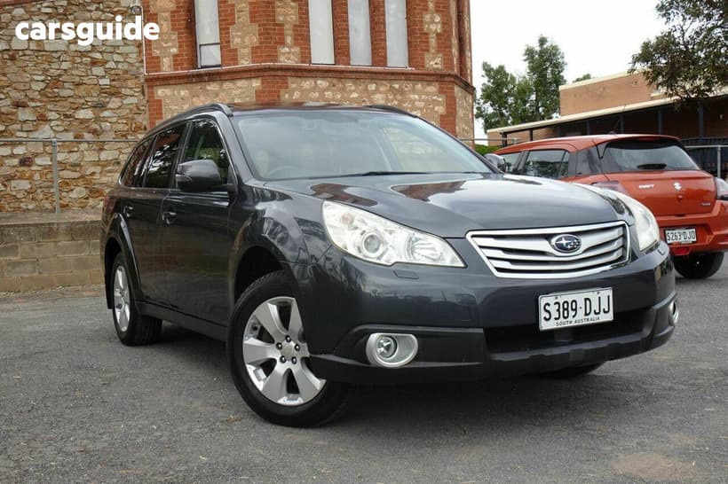 Grey 2012 Subaru Outback Wagon 3.6R Premium