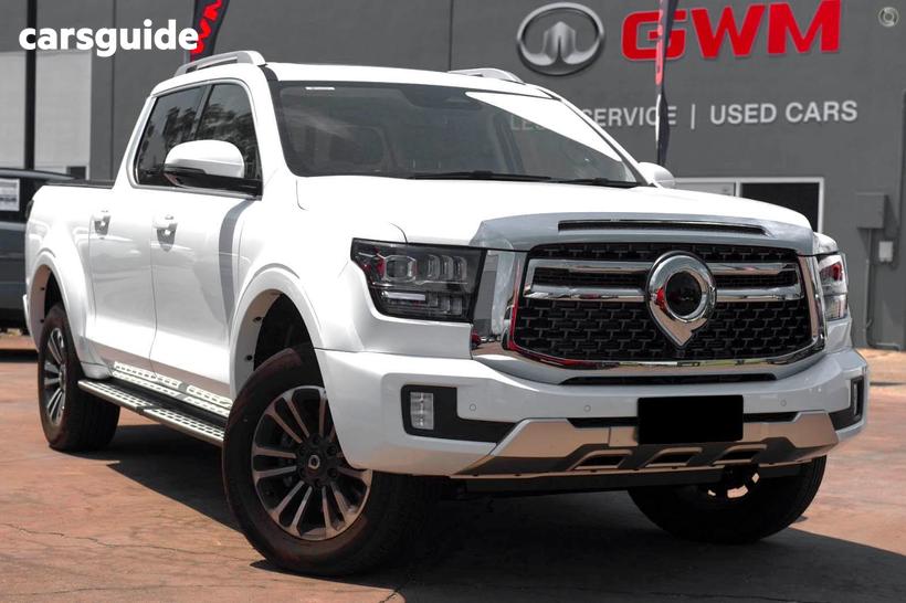 White 2026 GWM Cannon Alpha Dual Cab Utility Ultra Phev (4X4)