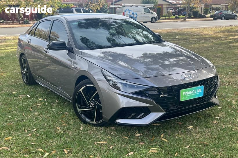 Silver 2023 Hyundai I30 Sedan N Line