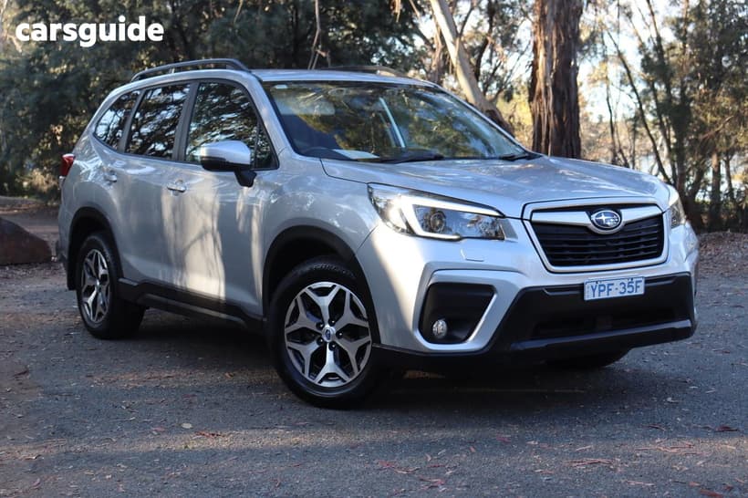 Silver 2021 Subaru Forester Wagon 2.5I-L (Awd)
