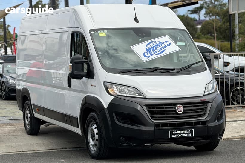 White 2021 Fiat Ducato Van Mwb/Mid