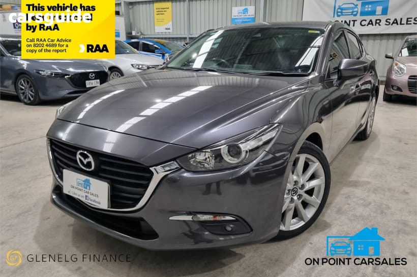 Grey 2016 Mazda 3 Sedan Sp25