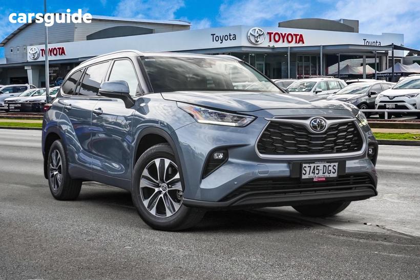 Blue 2021 Toyota Kluger Wagon Gxl Awd