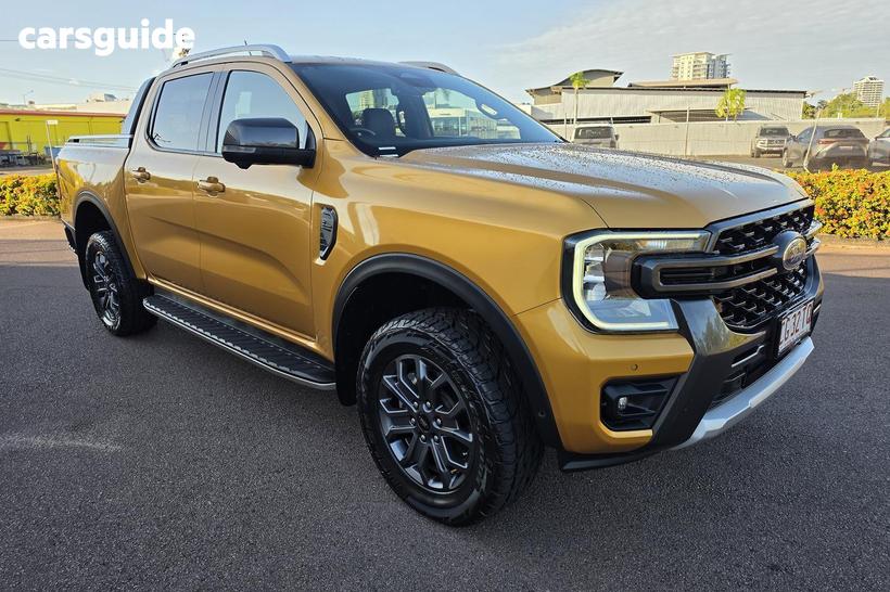Yellow 2023 Ford Ranger Double Cab Pick Up Wildtrak 2.0 (4X4)