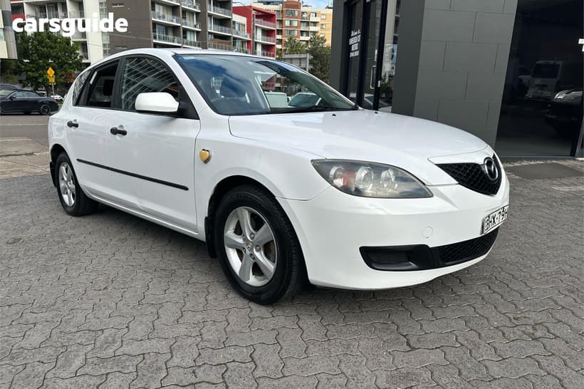 White 2008 Mazda 3 Hatchback Neo Sport