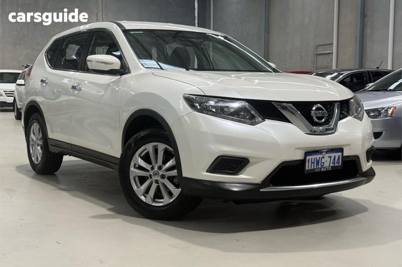 White 2016 Nissan X-Trail Wagon St (Fwd)