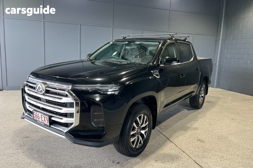 Black 2022 LDV T60 Double Cab Utility Max Pro (4X4)