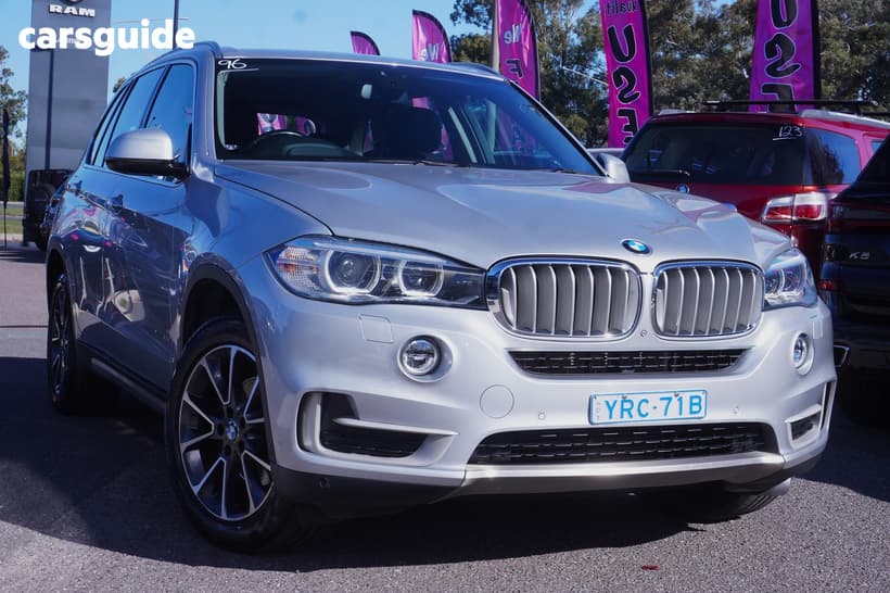 Silver 2015 BMW X5 Wagon Xdrive 30D