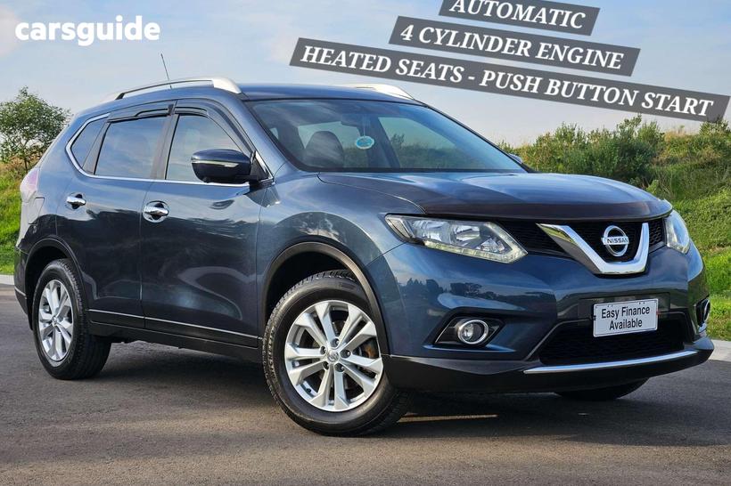 Blue 2015 Nissan X-Trail Wagon St-L (Fwd)