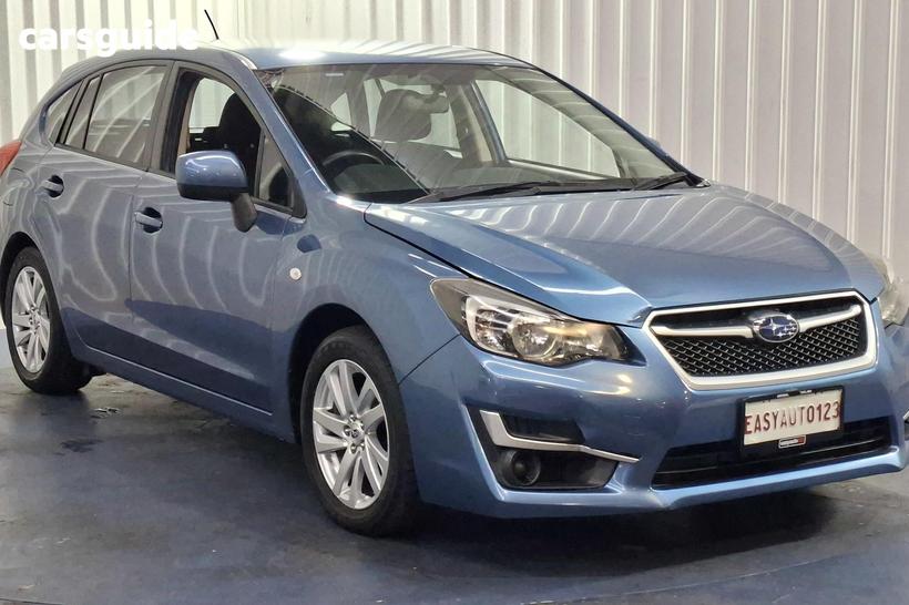 Blue 2015 Subaru Impreza Hatchback 2.0I (Awd)