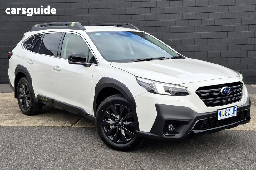 White 2025 Subaru Outback Wagon Awd Sport Xt