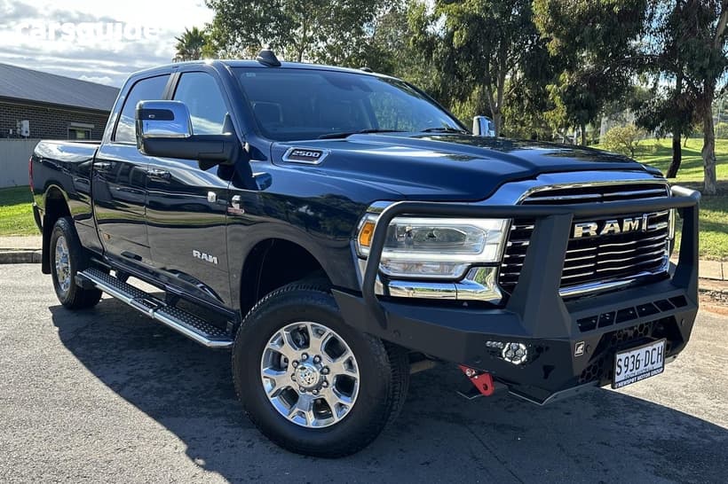 Blue 2023 RAM 2500 Crew Cab Utility Laramie (4X4)
