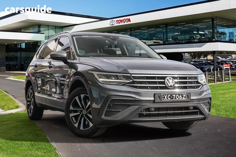 Grey 2022 Volkswagen Tiguan Wagon Allspace 162Tsi Adventure