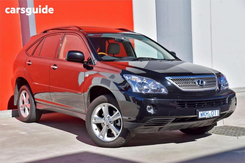 Black 2008 Lexus RX400H Wagon Hybrid