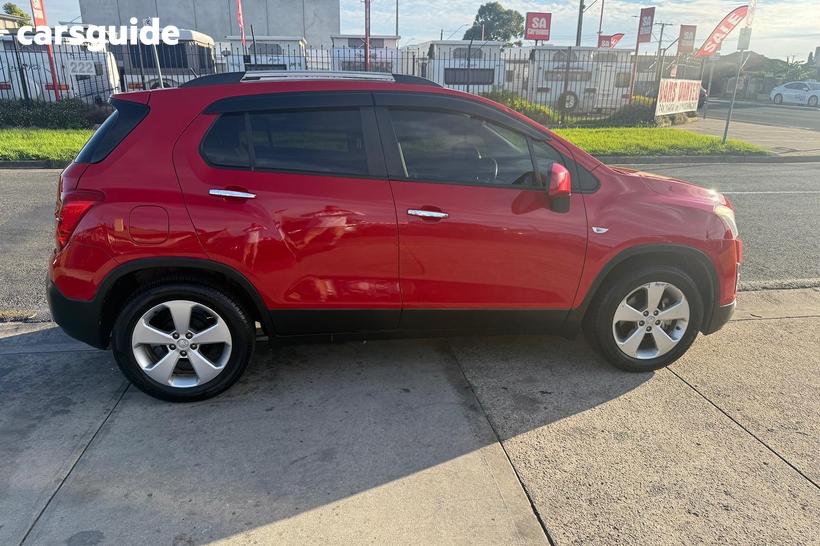Red 2015 Holden Trax Wagon Ls Active