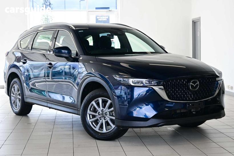 Blue 2023 Mazda CX-8 Wagon G25 Sport (Fwd)