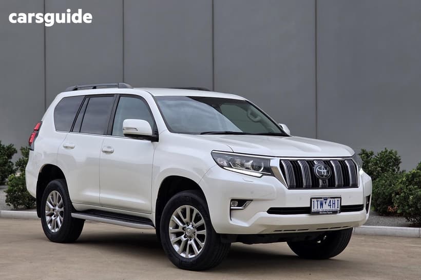 White 2021 Toyota Landcruiser Prado Wagon Vx