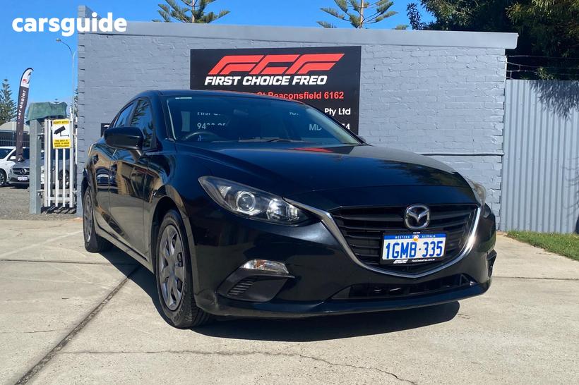 Black 2014 Mazda 3 Sedan Neo