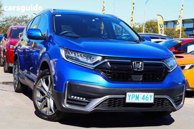 Blue 2022 Honda CR-V Wagon Vti Lx (Awd) 5 Seats