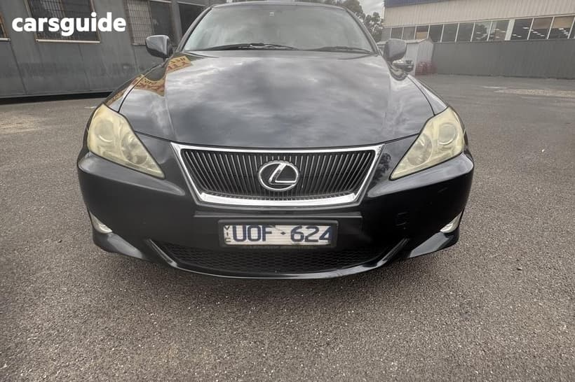 Black 2007 Lexus IS250 Sedan Sports