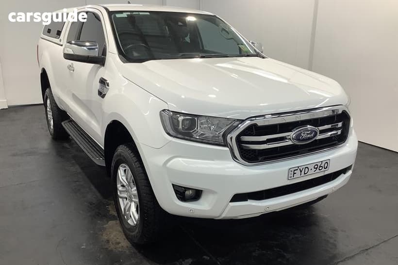 White 2020 Ford Ranger Super Cab Utility Xlt 3.2 (4X4)
