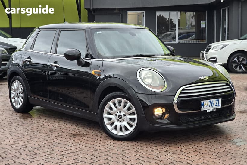 Black 2015 Mini Cooper Hatchback 5D Hatch