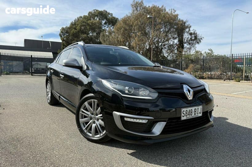 Black 2015 Renault Megane Wagon Gt-Line