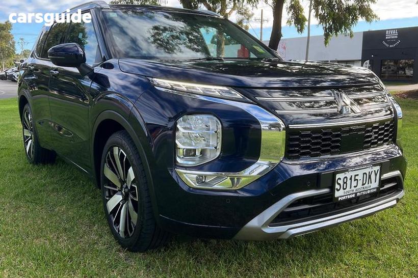 Blue 2025 Mitsubishi Outlander Wagon Exceed 5 Seat (Awd)