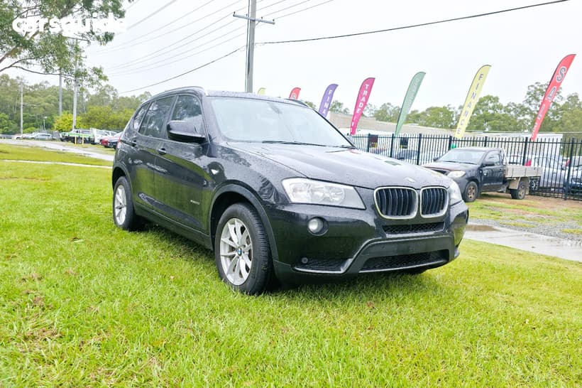 Black 2012 BMW X3 Wagon Xdrive 20I