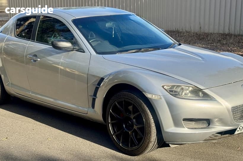 Silver 2005 Mazda RX-8 Coupe