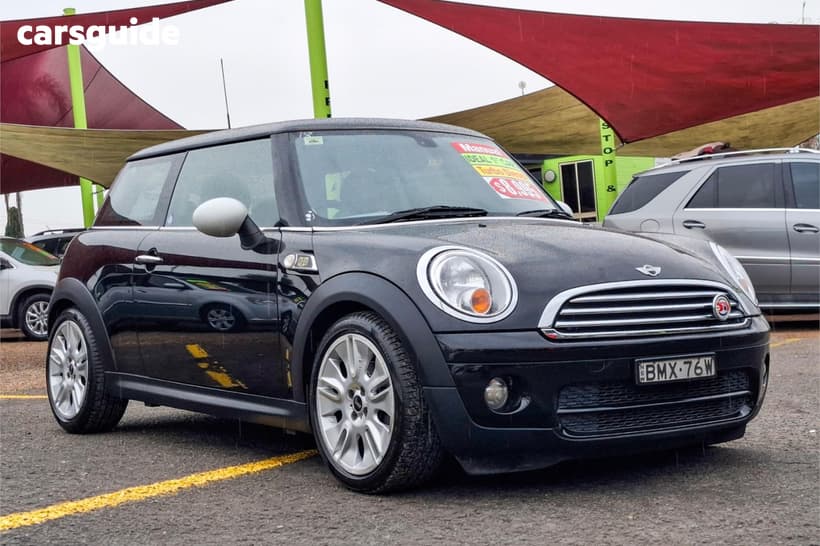 Black 2009 Mini Hatch Hatch COOPER D F