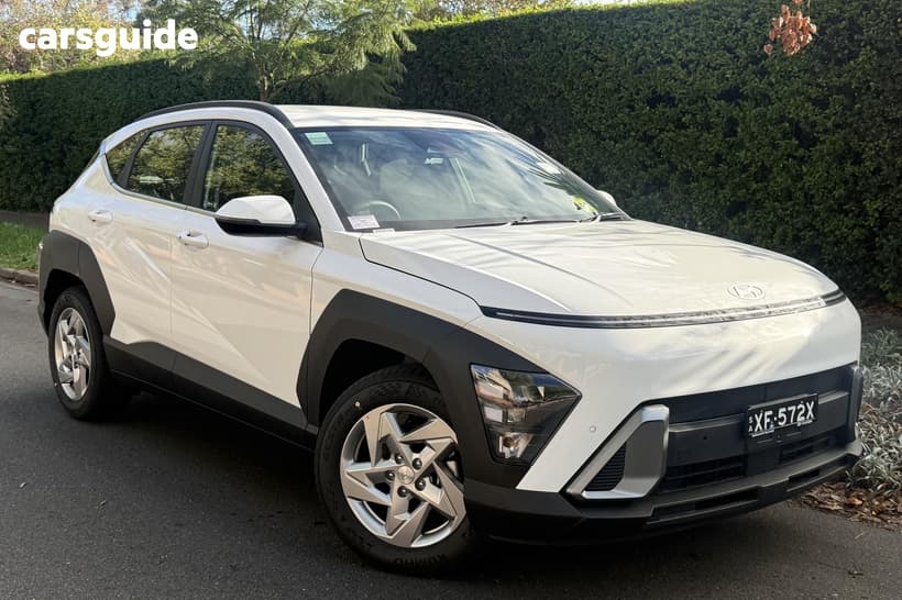 White 2026 Hyundai Kona Wagon Hybrid