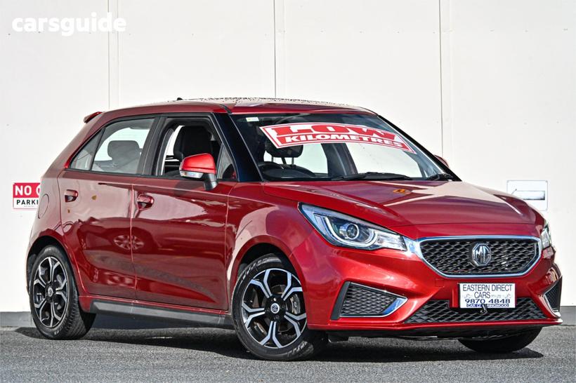 Red 2021 MG MG3 Hatchback Excite (With Navigation)