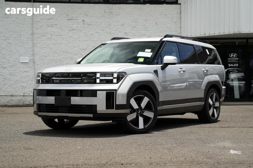 Silver 2026 Hyundai Santa FE Wagon Elite (7 Seat)