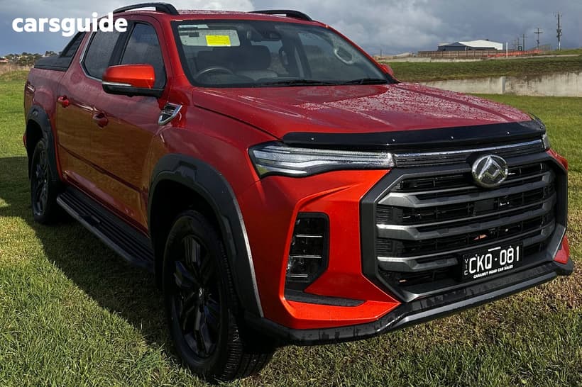Orange 2023 LDV T60 Double Cab Utility Max Luxe (4X4)