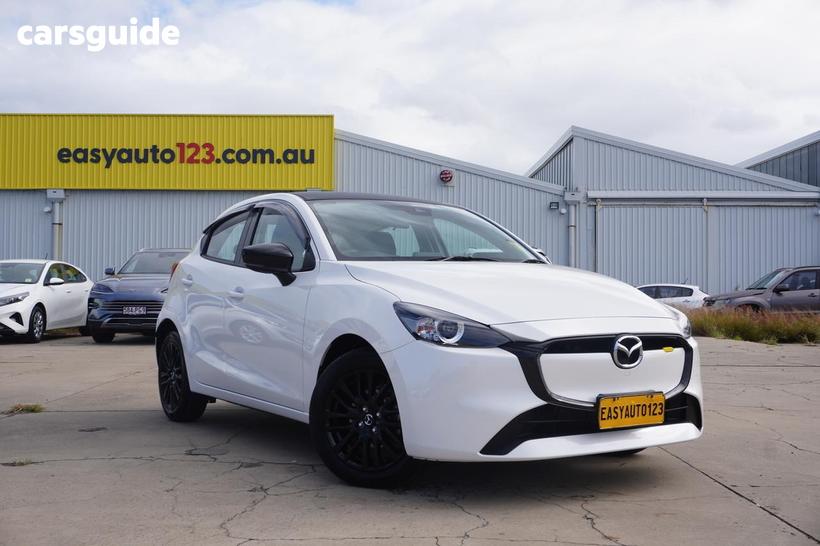 White 2024 Mazda 2 Hatchback G15 Pure Sp